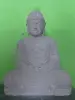  Product image 2 of the product “Seated Japanese Buddha made of Riverstone in Dhyana position - gesture of meditation, H. 80cm ”